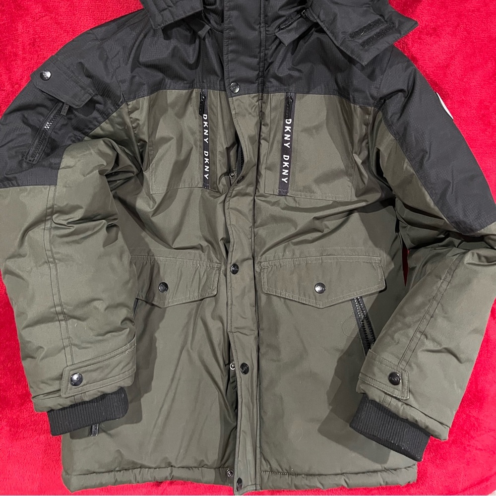 DKNY Boys' Winter Coat – Weather Resistant Heavyweight Parka